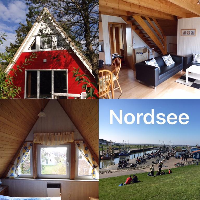 Ferienhaus Strandrauber Dorum-Neufeld Esterno foto