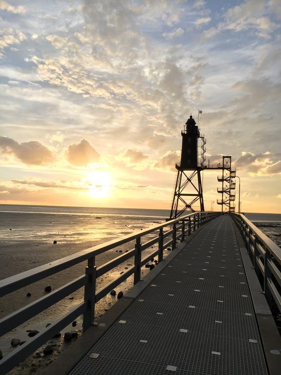 Ferienhaus Strandrauber Dorum-Neufeld Esterno foto
