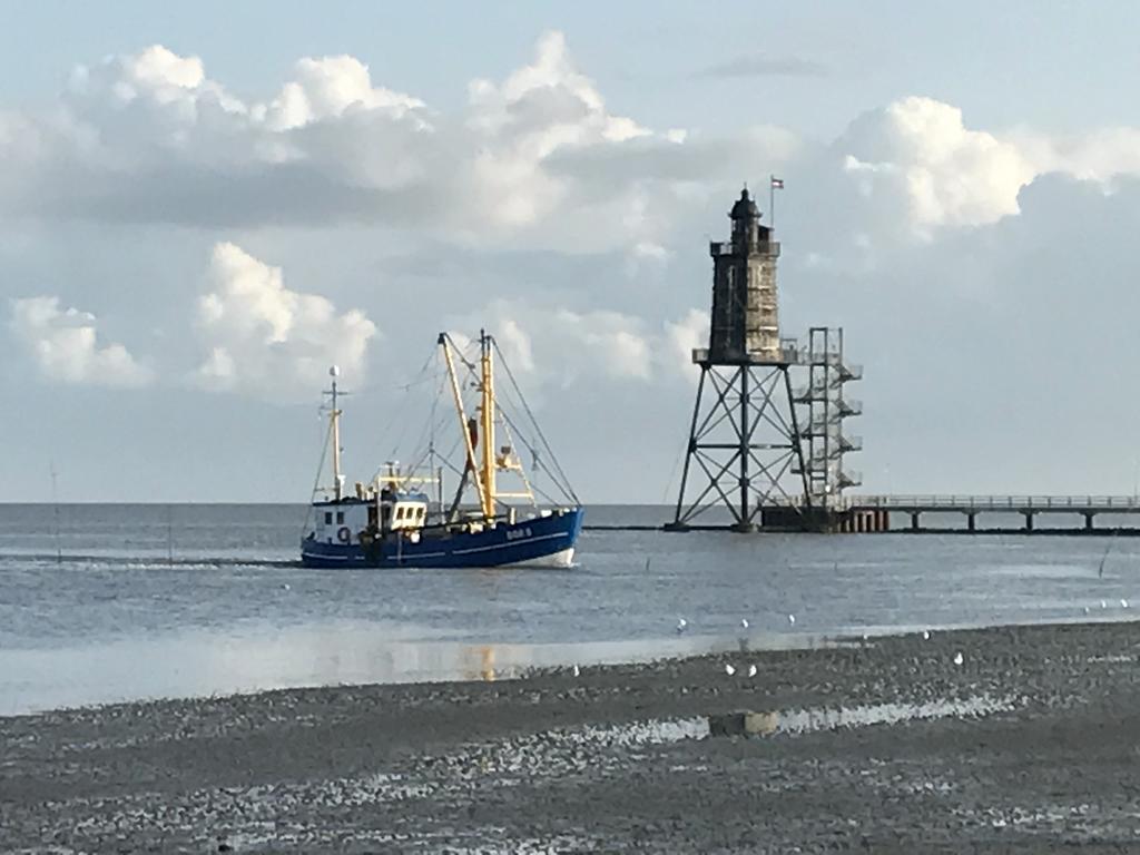 Ferienhaus Strandrauber Dorum-Neufeld Esterno foto