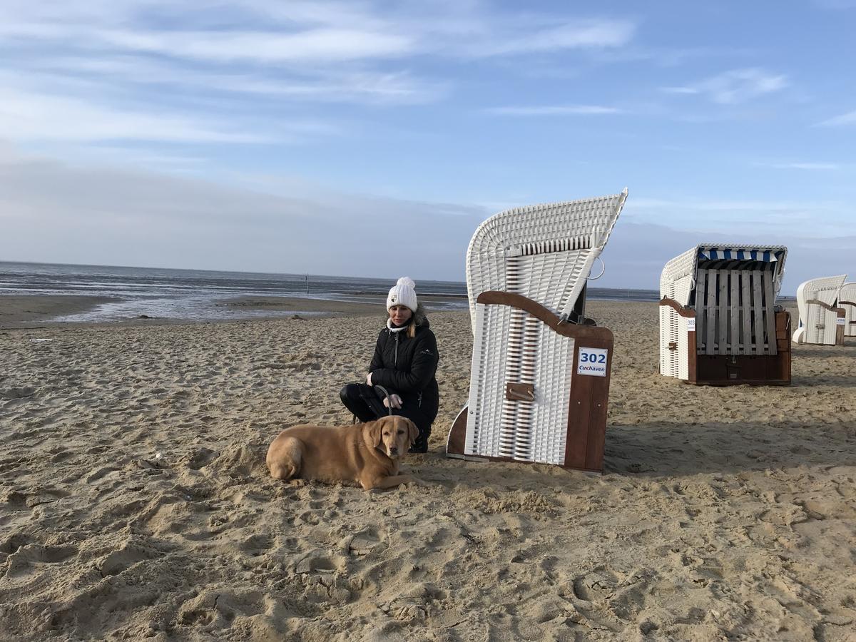 Ferienhaus Strandrauber Dorum-Neufeld Esterno foto