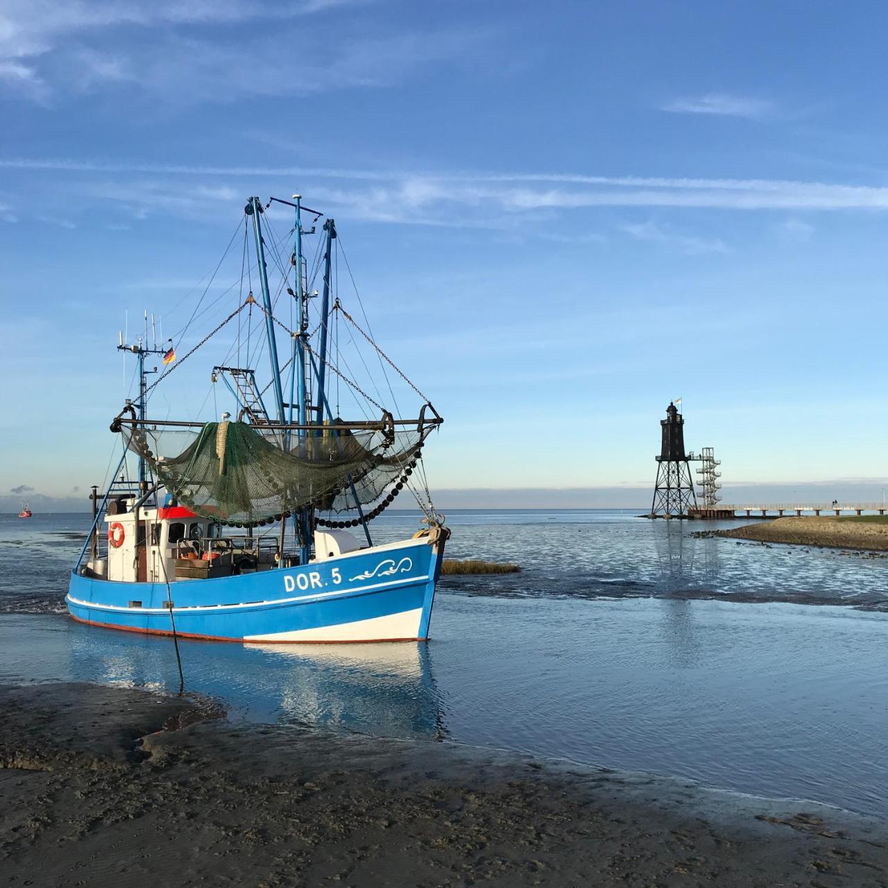 Ferienhaus Strandrauber Dorum-Neufeld Esterno foto
